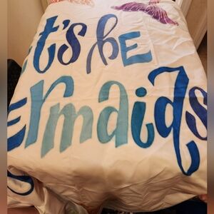 Mermaid Themed Fabric Shower Curtain Or Window Covering ☆☆ Read Below